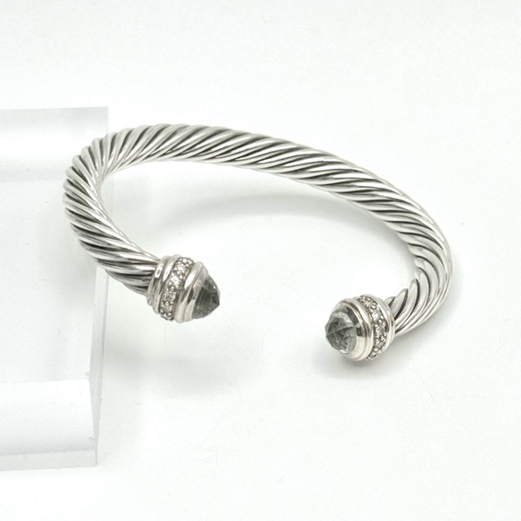 David Yurman 7mm Prasiolite Diamond
Bracelet - Picture 1 of 9